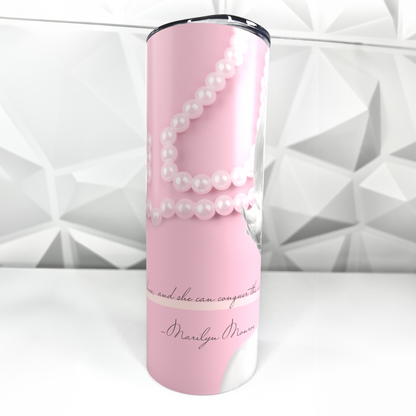 Marilyn | 20oz Stainless Steel Skinny Tumbler