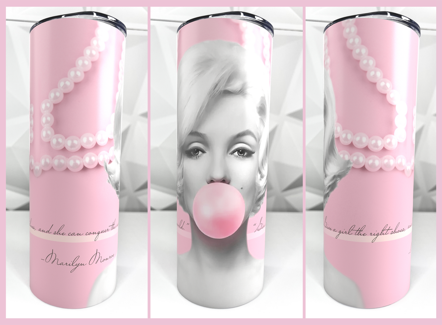 Marilyn | 20oz Stainless Steel Skinny Tumbler