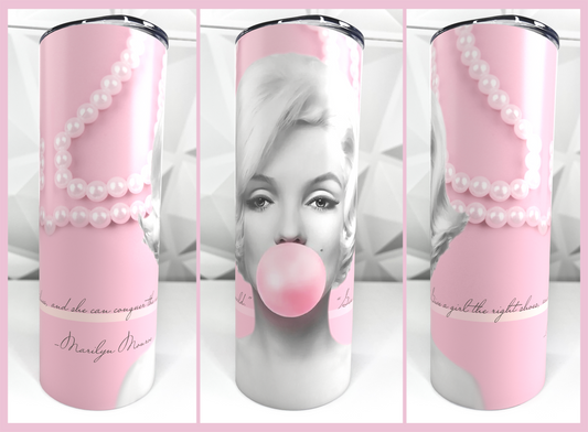 Marilyn Monroe | 20oz Stainless Steel Skinny Coffee Tumbler