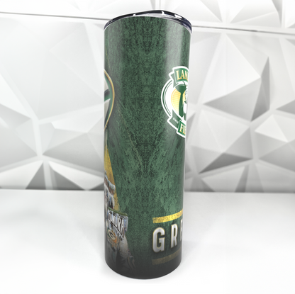 Packers Football | 20oz Stainless Steel Skinny Tumbler