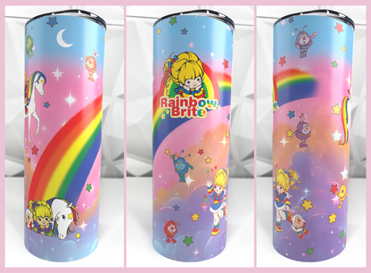 Rainbow Girl | 20oz Stainless Steel Skinny Tumbler