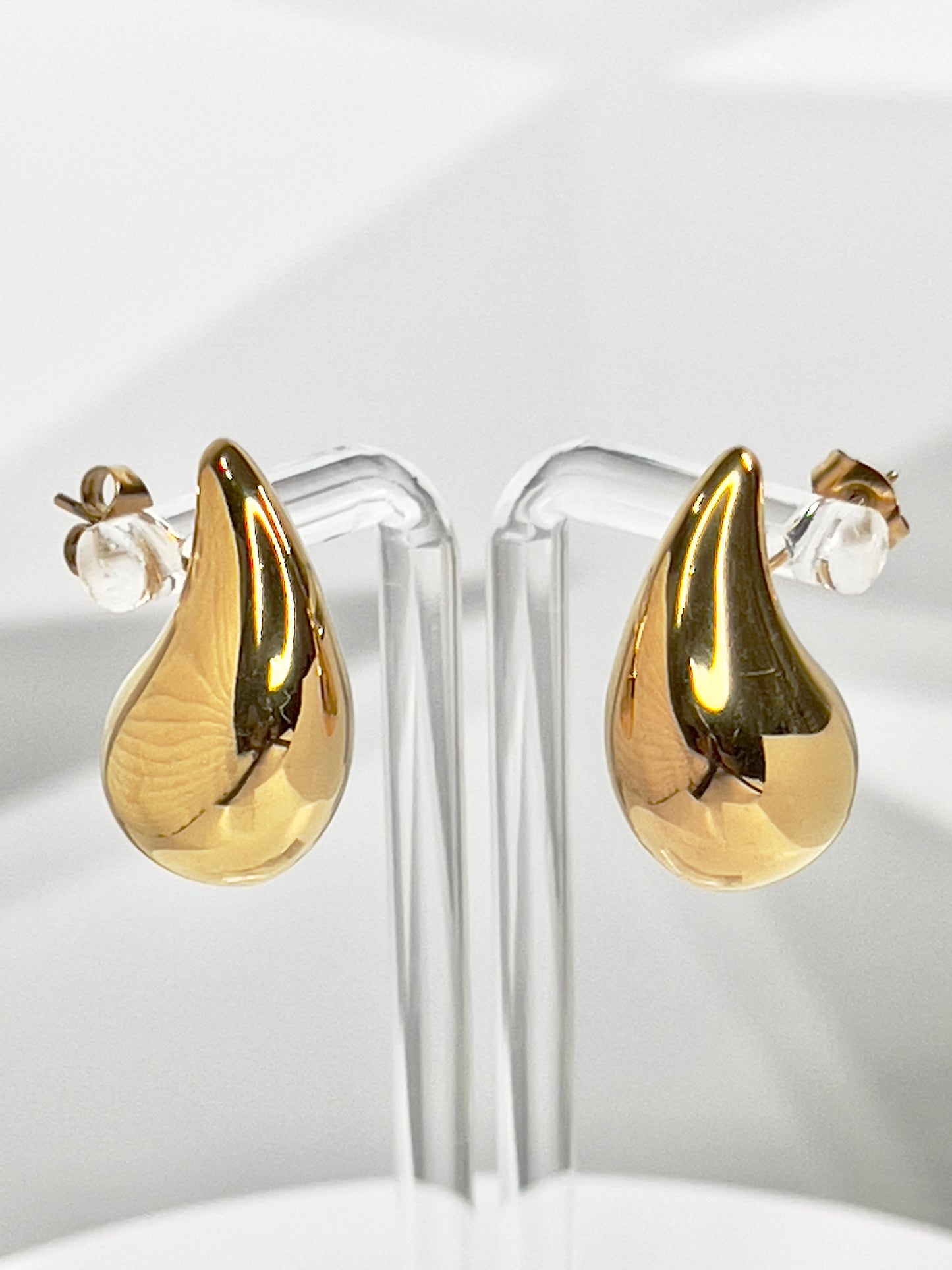 Gold Teardrop Earrings