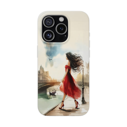 Lady in Red - Flexi Case