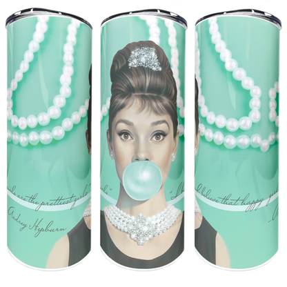 Audrey | 20oz Stainless Steel Skinny Coffee Tumbler