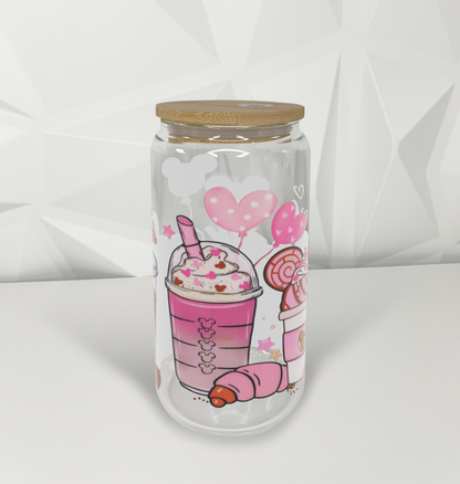 Cafecito Y Mouse | 16oz Libby Glass Tumbler