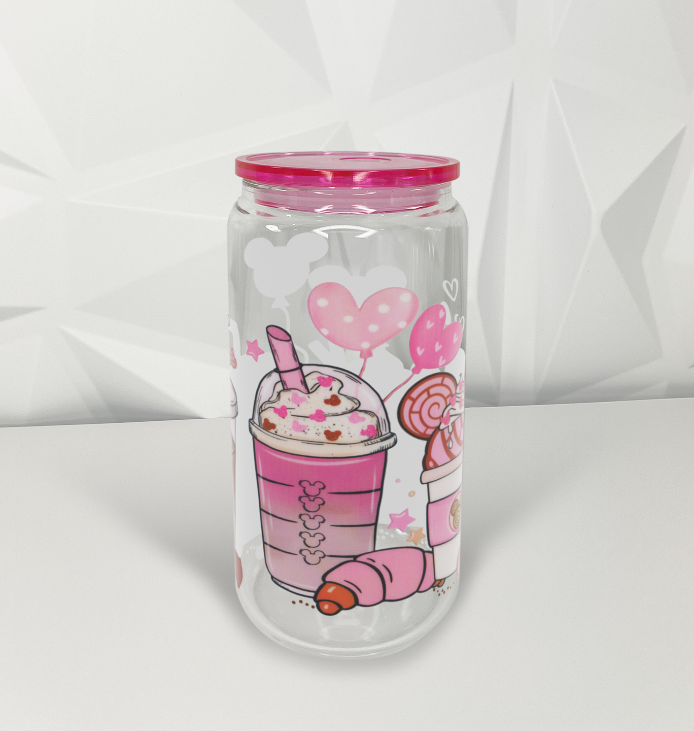 Cafecito Y Mouse | 16oz Libby Glass Tumbler