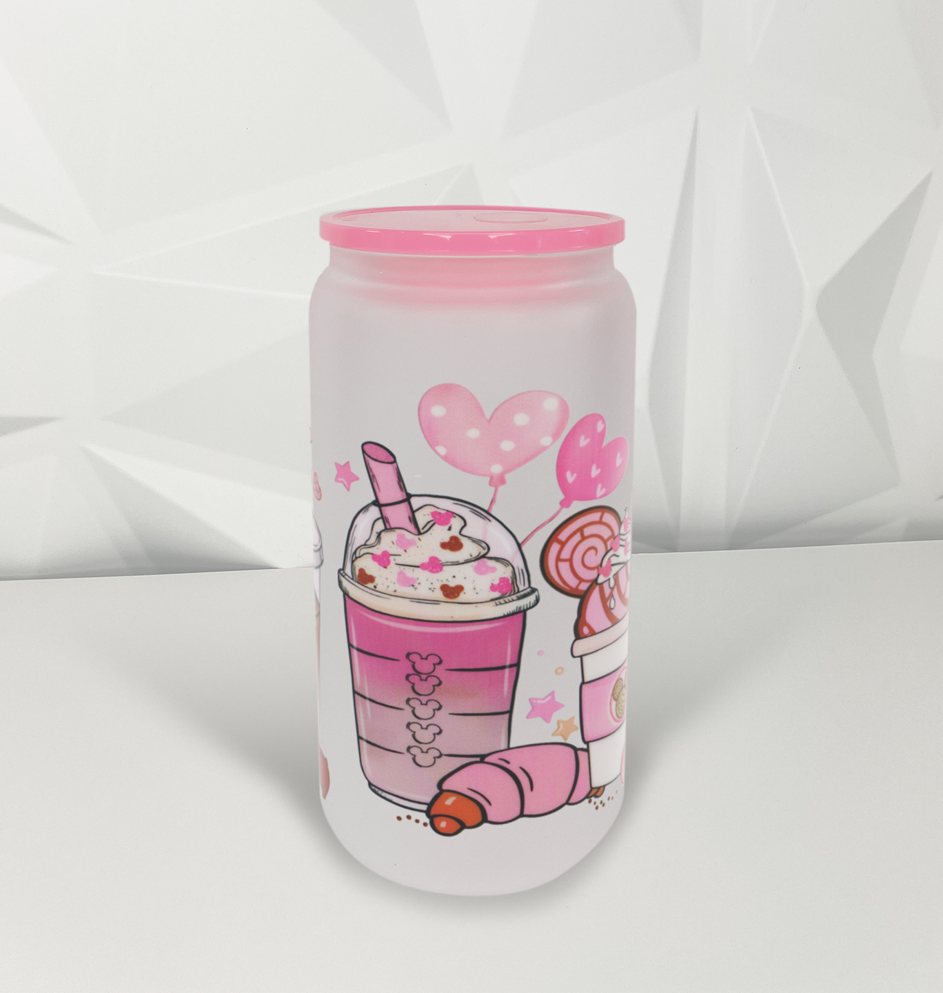 Cafecito Y Mouse | 16oz Libby Glass Tumbler