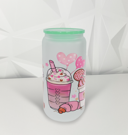 Cafecito Y Mouse | 16oz Libby Glass Tumbler