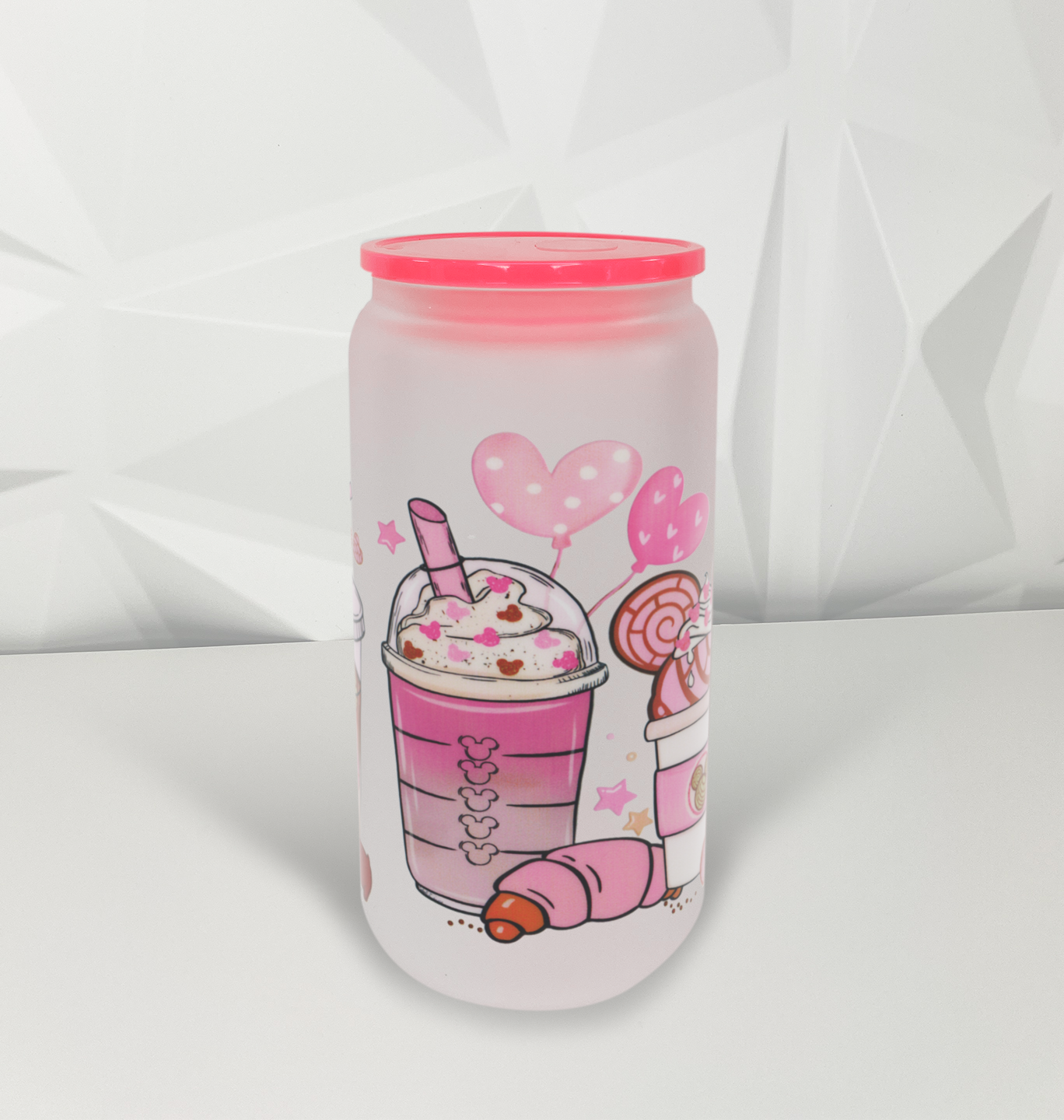 Cafecito Y Mouse | 16oz Libby Glass Tumbler