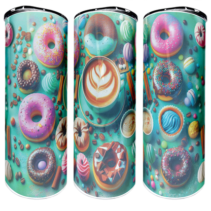 Coffee at Tiffany's | 20oz Stainless Steel Skinny Coffee Tumbler