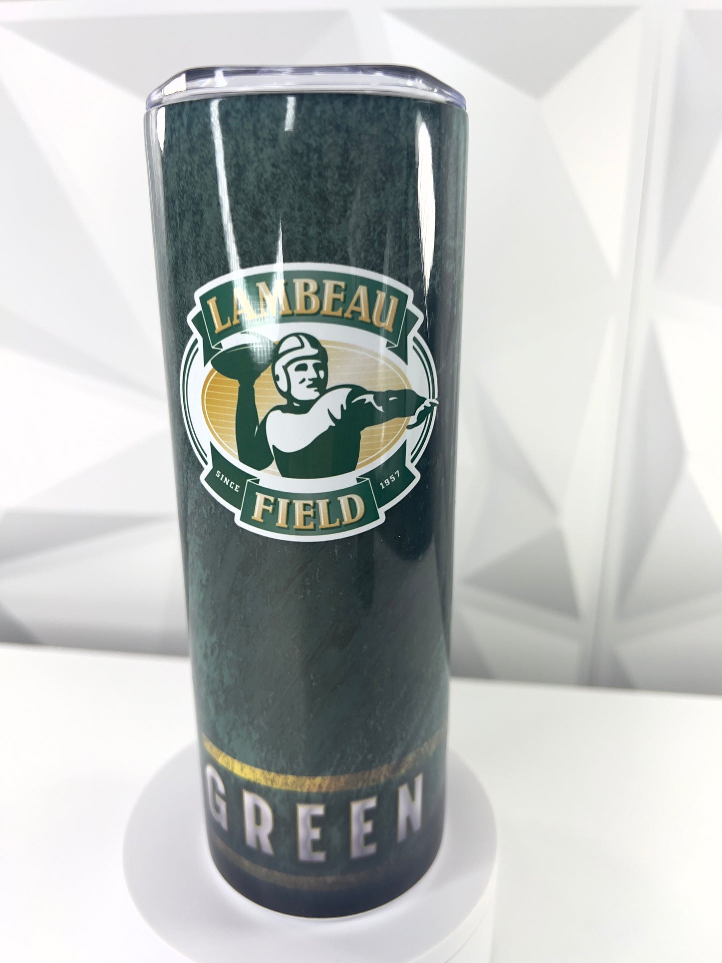 Packers Football | 20oz Stainless Steel Skinny Tumbler