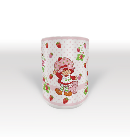 Strawberry Shortcake - Polkadots | 15oz Mug