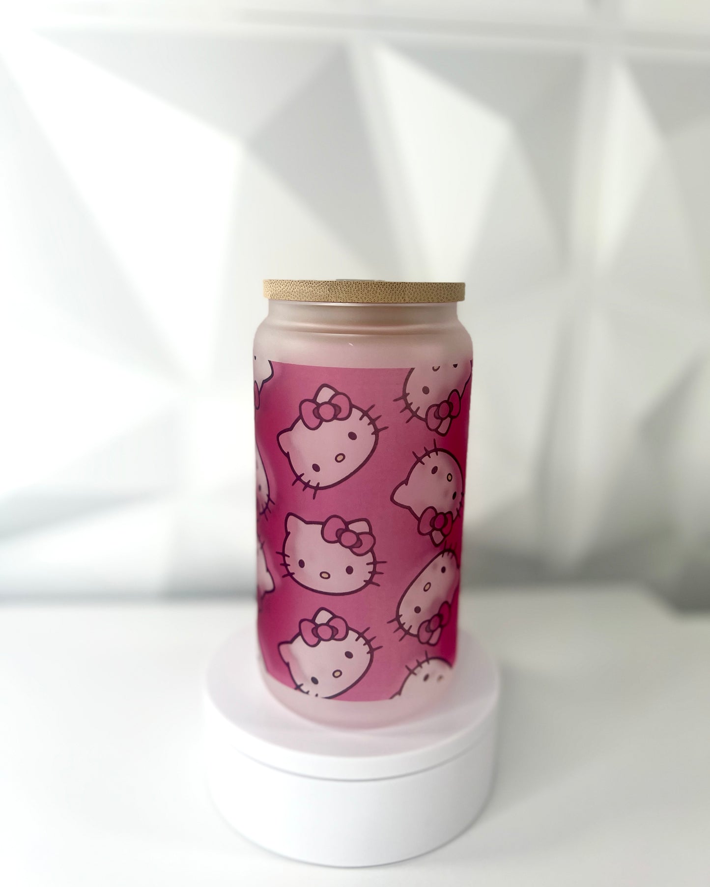 Cartoon Kitty - 01 | 16oz Libby Glass Tumbler