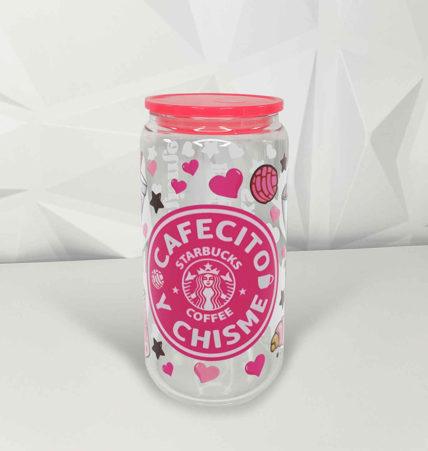 Star Cafecito Y Chisme | 16oz Libby Glass Tumbler