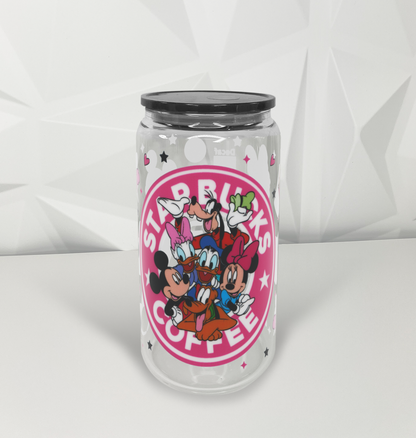 Coffee - Mouse & Friends | 16oz Libby Glass Tumbler