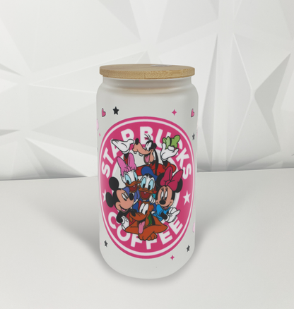 Coffee - Mouse & Friends | 16oz Libby Glass Tumbler