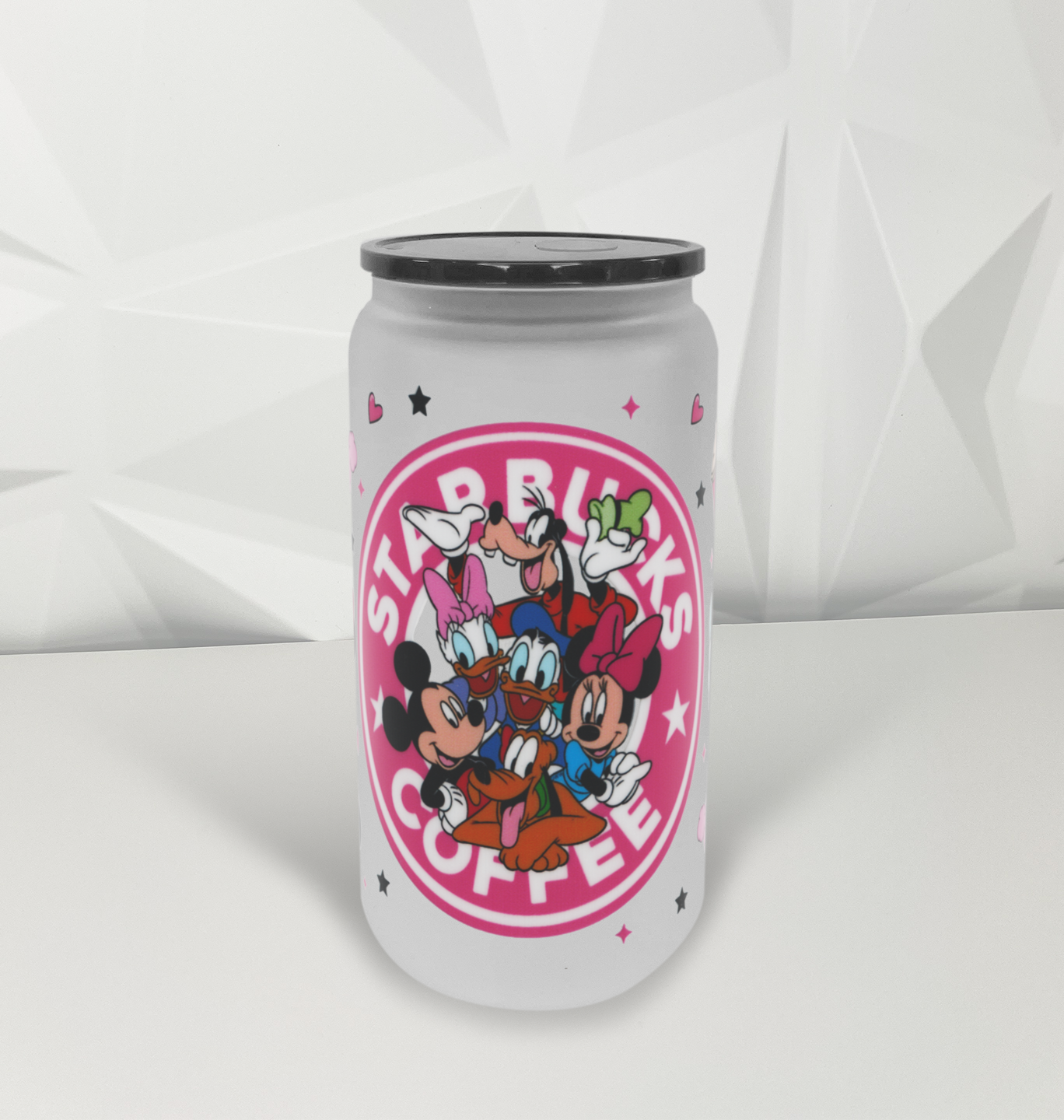 Coffee - Mouse & Friends | 16oz Libby Glass Tumbler