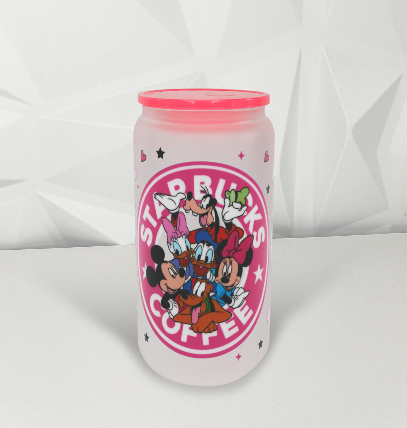 Coffee - Mouse & Friends | 16oz Libby Glass Tumbler