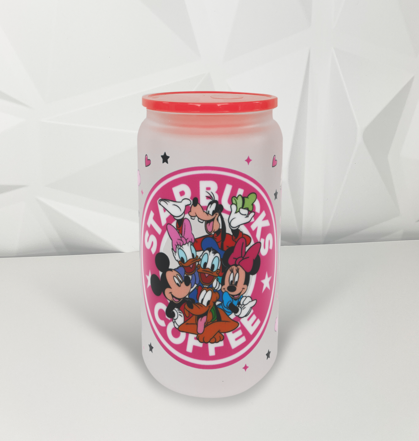 Coffee - Mouse & Friends | 16oz Libby Glass Tumbler