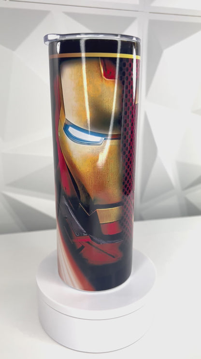 Iron Man | 20oz Stainless Steel Skinny Tumbler