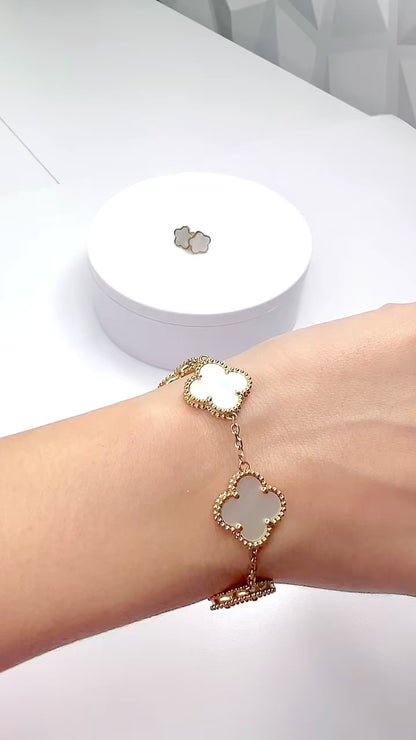 Clover Chain | Gold Bracelet