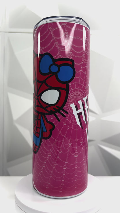 Spider-Kitty | 20oz Stainless Steel Skinny Tumbler